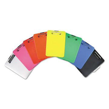 Saunders Slimmate Storage Clipboard, 1-2" Clip Capacity, Holds 8 1-2 X 11 Sheets, Black freeshipping - TVN Wholesale
